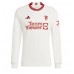 Lacne Muži Futbalové dres Manchester United Donny van de Beek #34 2023-24 Dlhy Rukáv - Tretina